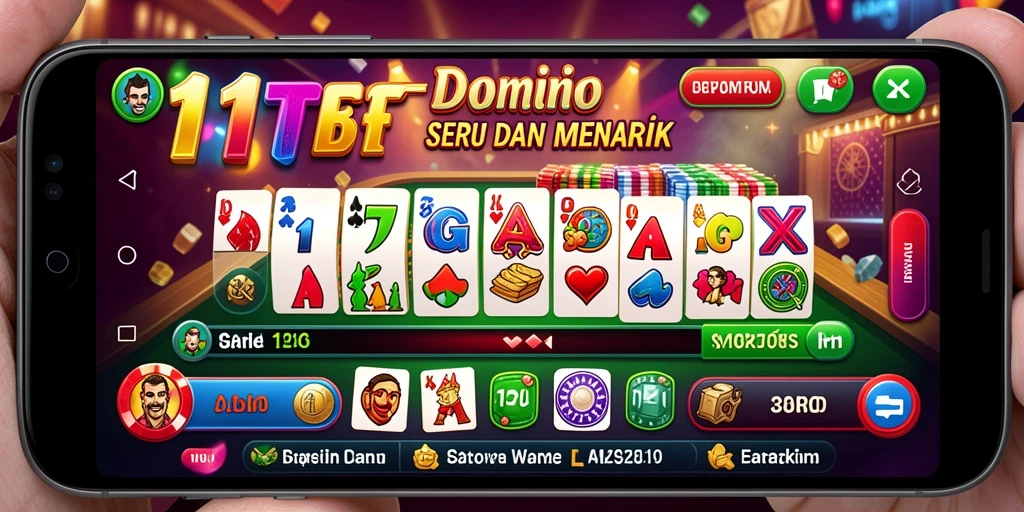 Screenshot gameplay 11TBET menampilkan pengalaman bermain Domino yang seru.