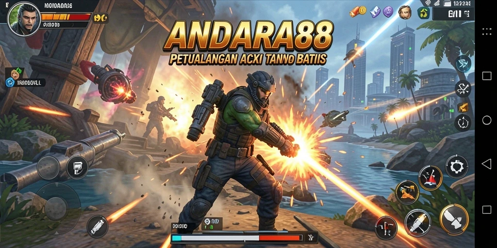 Tampilan gameplay seru di ANDARA88 dengan aksi mendebarkan.