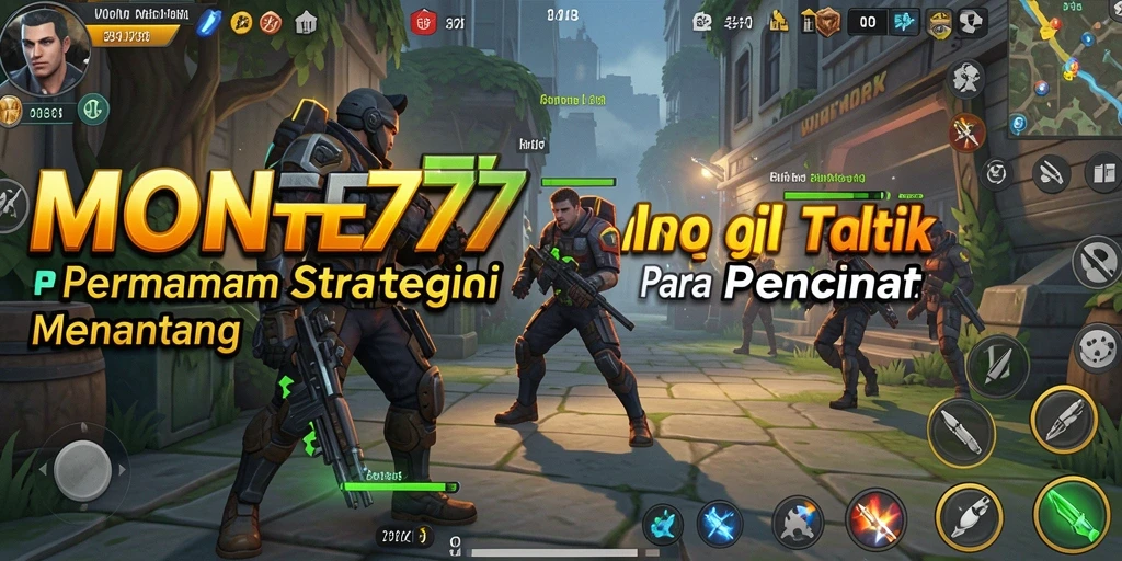 Tampilan gameplay MONTE77 yang mendebarkan dan mengasyikkan.