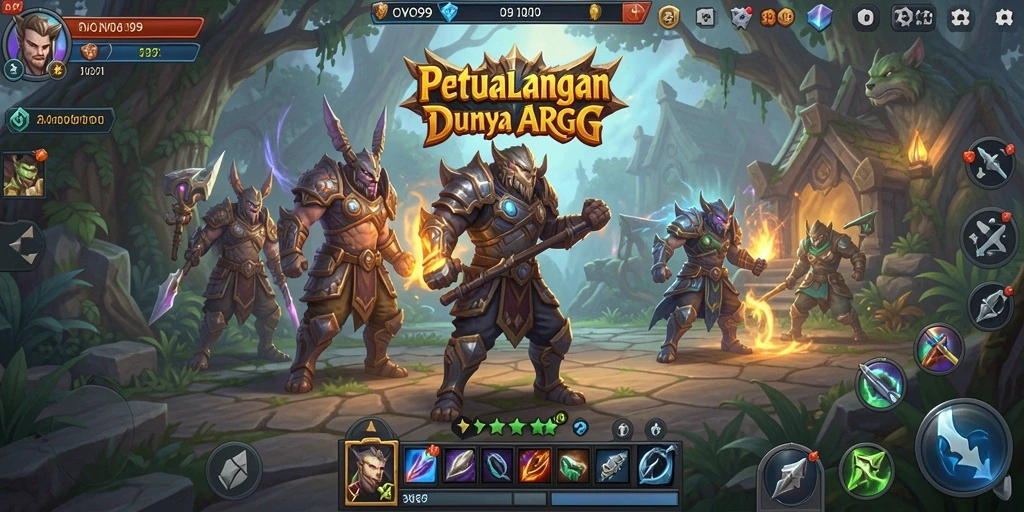 Gameplay OVO99 menunjukkan pertempuran mendebarkan di dunia ARPG.
