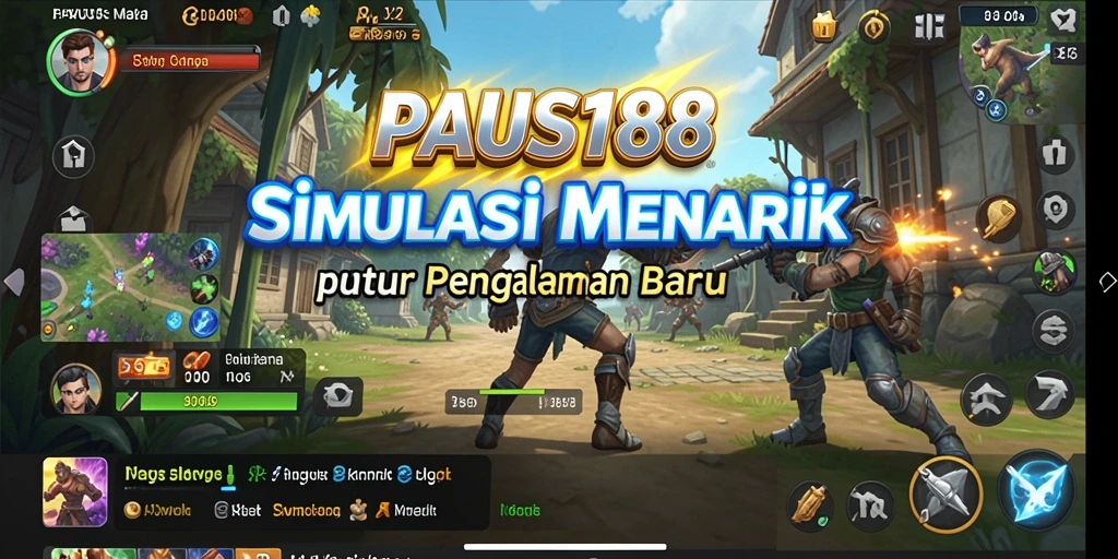Tampilan menarik dari gameplay Simulation di PAUS188.