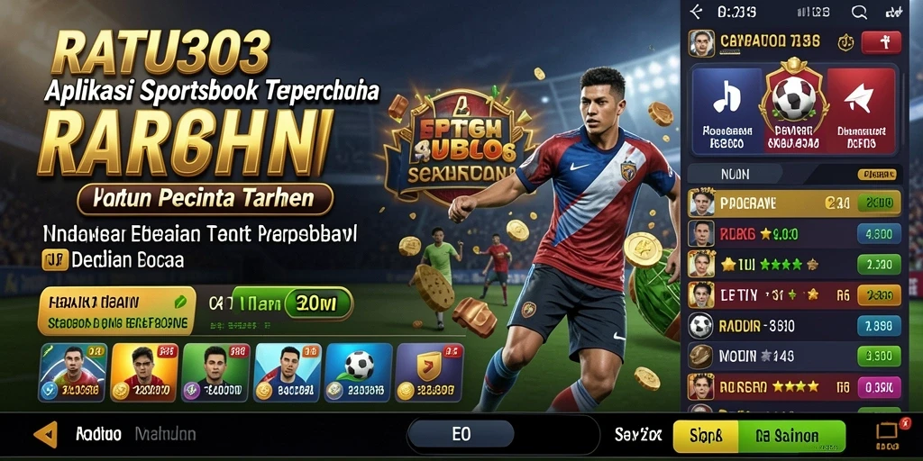 Tampilan gameplay taruhan olahraga di RATU303 yang menarik.
