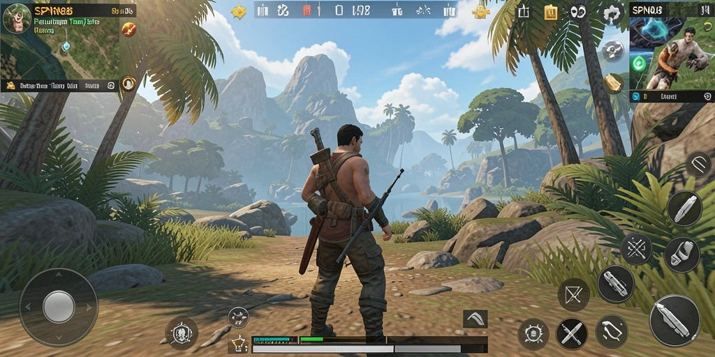 Tampilan gameplay SPN88 dengan eksplorasi dunia terbuka yang menakjubkan.