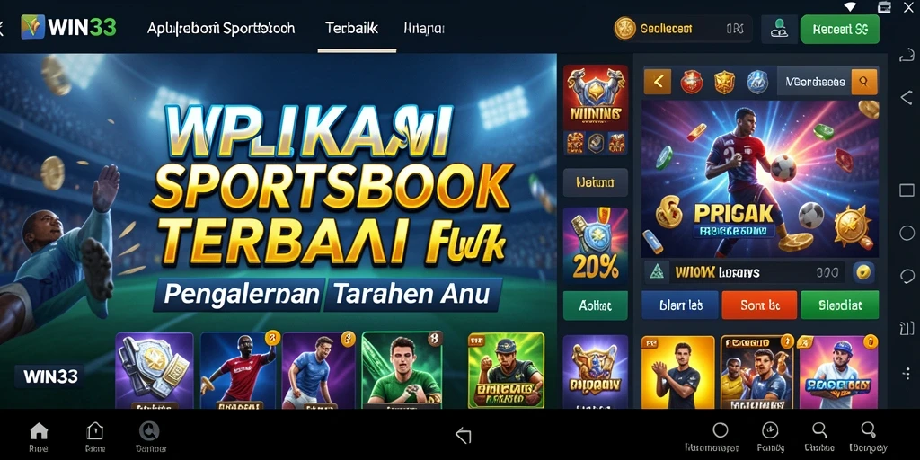 Screenshot gameplay WIN33 menampilkan taruhan sepak bola yang mendebarkan.